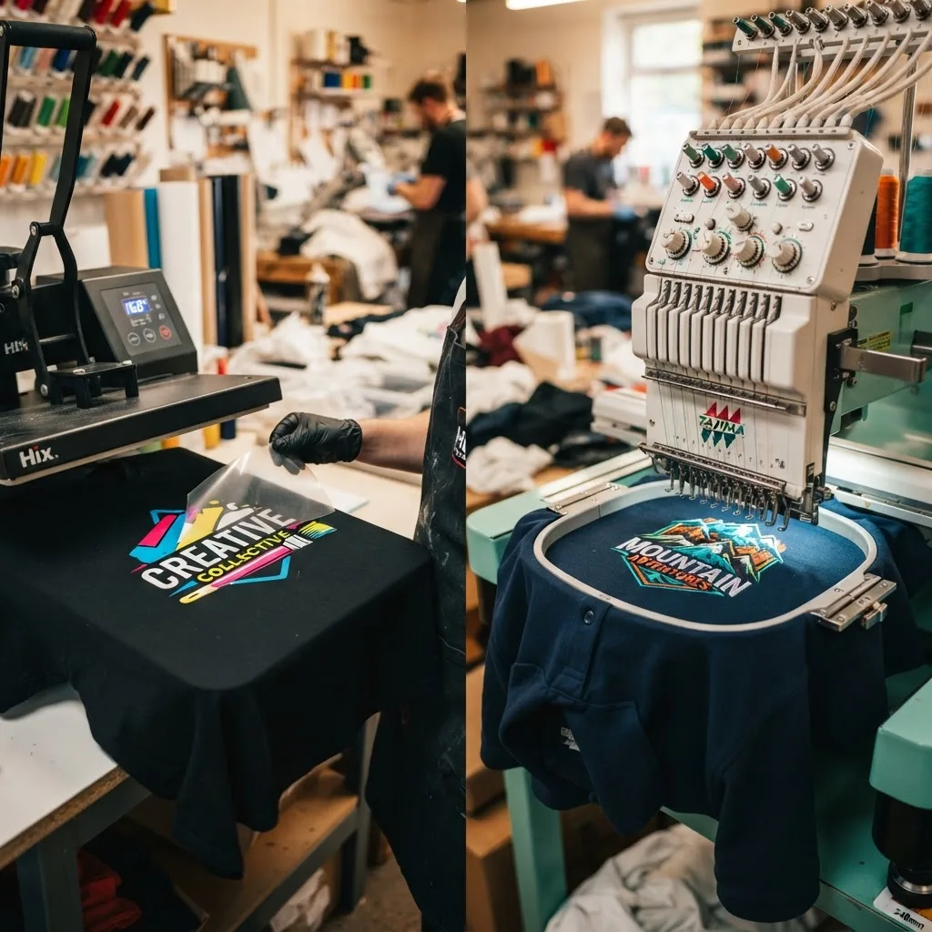 Flocage ou broderie pour vêtements professionnels à Toulon - DIAPRESS