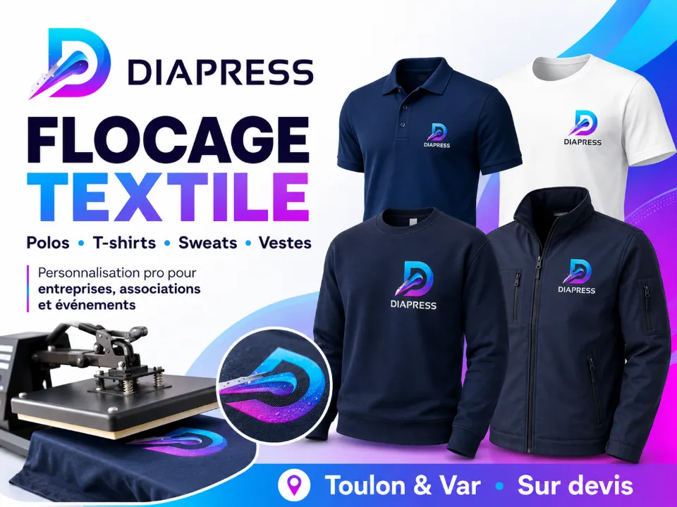 Flocage T-shirt à Toulon DIAPRESS